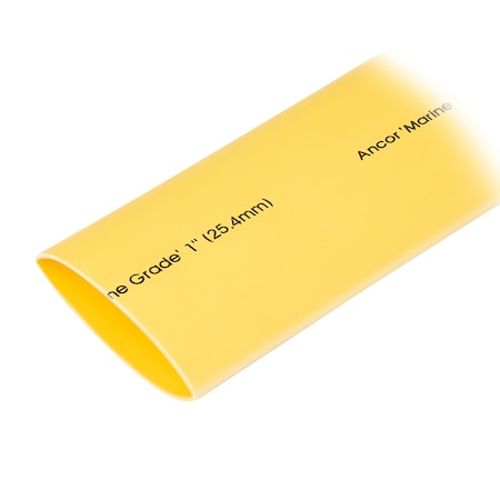 Ancor Heat Shrink Tube, 3:1 I.D. Shrink Ratio, Yellow, 48 in 307948